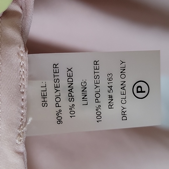 Tommy Hilfiger Blush Pink Faux Suede Dress 8 - Picture 6 of 7